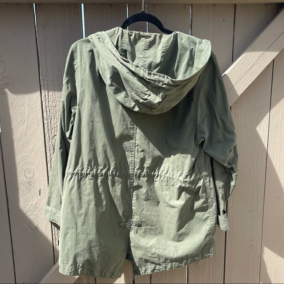 Urban Outfitters Alpha Industries Green Military Style Utility Jacket Coat - Picture 2 of 8